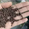 Materiais DIY, Diversas Contas de Madeira, Contas de Madeira em Formato de Oliva, Joias Artesanais, Acessórios de Contas Tubulares de Madeira Marrom