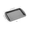 Juego de Plato y Cuchara de Acero Inoxidable para Mesa de Restaurante de Barbacoa y Hot Pot, Plato para Almacenamiento en Cocina Casera, Plato para Salsa para Mojar, Plato de Cena