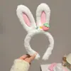 Diadema Especial para Lavarse la Cara de Mujer Celebridad de Internet Dulce Dibujo Animado Tocado Banda Antideslizante para el Cabello Diadema de Felpa Accesorios Lindos para el Cabello de Niños