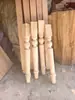Patas de Mesa de Café de Madera Maciza Estilo Francés de Mediados de Siglo, Patas de Muebles para Bricolaje, Patas de Muebles de Madera Maciza Vintage, Patas de Gabinete