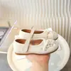 Zapatos Hanfu para Niñas Zapatos para Niños para Combinar con Falda Ma Mian Zapatos de Suela Blanda Estilo Chino de Primavera y Verano Zapatos de Cuero Pequeños Zapatos de Estilo Antiguo Zapatos Bordados para Niños