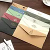 En Stock Creativo Vintage Color Sólido Estampado en Oro Estilo Occidental No. 5/Dl Sobres al por Mayor Sobres en Blanco para Invitaciones de Negocios Almacenamiento