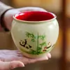 Fabricante de Accesorios de Cerámica para Té Panda Paradise: Taza para lavar té, Cubo de agua para té, Esterilla de té, Contenedor de residuos de té para mesa