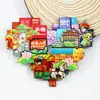 [Hebei] Shijiazhuang Chengde Qinhuangdao Atrações Turísticas Lembrancinhas Adesivos de Geladeira de Madeira Presentes Criativos Atacado