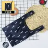 Minibolsa tamaño pequeño portátil bolsa de muñeca para supermercado bolsa de compras bolsa tote plegable bolsa de mano bolsa de tela Oxford