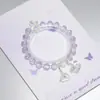 Explosões Super Fada Mori Cristal Lua Pulseira Feminina Design de Nicho Estudante Joker Cor Doce Pulseira de Namorada