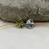 Directo de Fábrica Xizang Aleación de Plata Separadores de Murciélago Cuentas Nube Trasera Pulsera Collar con Cuentas Accesorios de Joyería DIY Venta al por Mayor