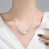 Regalos para Novias para el Día de San Valentín y el Día de San Valentín Chino, Collares, Regalos de Lujo Ligero y de Gama Alta para Cumpleaños de Esposas, Tres Vidas y Tres Mundos