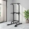 Rack de Dominadas para el Hogar Interior de Lote Pequeño Personalizado Barra Única Sin Taladro Montado en el Suelo Barras Paralelas Equipo de Entrenamiento Físico