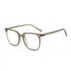 Armazón de Gafas Cuadrado Versátil de Moda Anti-Luz Azul Sin Receta Estilo Influencer de Xiaohongshu