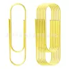 100/78mm preto dourado ouro rosa grande marcador de página clipe de papel clipe de papel colorido clipe universal transfronteiriço em estoque