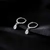 Brincos de Ouro Gota d'Água para Mulheres, Luxo Leve, Alto Padrão, Exquisitos, Pequenos e Únicos, Brincos, Argolas, Presilhas de Orelha, Acessórios de Orelha Elegantes e Simples