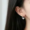 Nuevos aretes irregulares transfronterizos para mujer, tachuelas elegantes estilo ins coreano, modernos, de lujo ligero, aretes de alta gama al por mayor