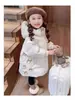 Ropa de Invierno Acolchada de Algodón para Niñas 2026 Nuevo Estilo Ropa de Invierno Acolchada de Algodón Estilo Coreano para Niños Pequeños, Elegantes Chaquetas Acolchadas de Algodón para Otoño e Invierno