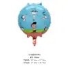 Globo de Película de Aluminio Decorativo con Forma de Caricatura de Snoopy, Forma Nueva Especial, Transfronterizo, Globo Bola para Fiesta de Cumpleaños de Bebé de Un Año