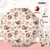 Sombrilla Automática Lolita, Linda Sombrilla de Protección Solar UV, Plástico Negro, Doble Uso para Sol y Lluvia, Sombrilla Plegable