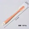 Espátula de Silicone Translúcida de Fábrica Espátula para Creme Pequena Espátula de Silicone Translúcida Ferramenta de Espátula de Silicone Doméstica