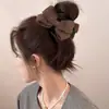 Pinza de Pelo Elegante de Gama Alta para Moño para Mujer, Sencilla y Elegante, Adecuada para Uso Diario, Pasador Fijador de Cola de Caballo Alta, Accesorio para el Cabello con Lazo para la Parte Posterior de la Cabeza