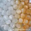 Urso Resinado com Cabeça de Gato e Patas de Gato que Mudam de Cor com Luz UV, Pulseira com Contas Espaçadoras para Celular, Acessórios para Corrente de Celular DIY Feita à Mão