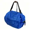 Bolsa de Compras Dobrável Reutilizável Portátil Supermercado Transfronteiriça Bolsa Tote Macaron Bolsa de Armazenamento Grande Capacidade