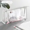 Bolsa de Exame Jerry Cor Vermelha da China para Estudantes do Vestibular Grande Capacidade Portátil Transparente Bolsa para Documentos