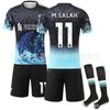 26 Club No. 11 Saahe 9 Nresnel 7 Weilz Conjunto de Jersey Liverpool Edición Especial Conmemorativa Fútbol