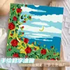 Mar de Flores de Tulipán Pintura al Óleo Digital diy Relleno Pintura a Mano Relleno de Aceite Pintura Graffiti Paisaje Flor L Departamento de Curación