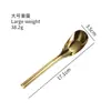2026 Nuevo Modelo Transfronterizo Cuchara de Acero Inoxidable 304, Cuchara Estilo Chino con Forma de Lingote, Mango Largo Engrosado, Cuchara para Sopa de Alimentación de Bebés para el Hogar