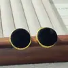 Pendientes Cuadrados de Terciopelo Burdeos Negro Retro Nuevo Estilo 2025 Lujo Accesible Pendientes de Gama Alta Pendientes Nicho Únicos
