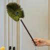 Plumero de Avestruz y Pavo Real Alto Grado Retro Antiestático Doméstico de Plumas Cifrado Limpieza Barrido de Polvo Artefacto