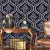 Papel Tapiz Autoadhesivo Estilo Europeo de Pelo de Caballo Grande para Sala de Estar, Dormitorio, Pared de Fondo de TV, Pegatinas Decorativas para Pared, Pegatinas para Renovación de Paredes