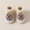 Calcetines Gruesos para Bebé Zapatos para Niños Pequeños Otoño e Invierno Antideslizantes Suela Suave Niños y Niñas Zapatos para Interiores Zapatos y Calcetines para el Piso para Niños Pequeños