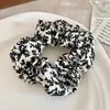 Scrunchie de Renda Estilo Coreano para Mulheres 2026 Novo Estilo Elástico de Cabelo Estilo Preguiçoso Corda de Cabelo Grande Acessório para Coque Flor de Cabelo