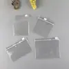Sacos Transparentes de PVC Prontos para Uso, Anti-Oxidação, para Joias e Acessórios, Sacos Transparentes com Zíper com Personalização de Logo Disponível