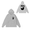 Marca de Moda Extranjera Stu Sudadera Otoño e Invierno Chaqueta con Capucha Casual Holgada para Hombres y Mujeres Parejas Ins