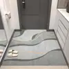 Tapetes de entrada simples e modernos, estilo luxo leve, adequados para uso doméstico, antiderrapantes, cobertura total, área grande e com toque de alta qualidade