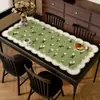 Alfombrilla Protectora para Mesa de Café Estilo Medieval, Impermeable, Resistente al Aceite, No Lavable, Lujo Ligero, Sensación de Alta Gama, Alfombrilla para Mesa de Mueble de TV, Alfombrilla para Encimera de Zapatero