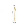 Colher Coreana Colher Garfo de Aço Inoxidável 304 Cabo Longo Colher de Mistura Colher de Comer Colher Redonda para Sobremesa Talheres Ocidentais Colher