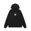 Fog Essentials Sudaderas com Letras de Silicone Estéreo para Homens e Mulheres American High Street Moletons com Flocagem Jaqueta Moletom