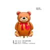 Globo de Peluche Abrazador de Corazón Nuevo Transfronterizo Globo Mágico Oso Corazón Oso Caricatura Película de Aluminio Decoración de Fiesta de Cumpleaños Globo
