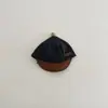 Gorra de béisbol infantil de ala suave, sombrero de rayas versátil de moda ins estilo coreano para niños pequeños, sombrero de sol para bebé, producto de nicho transfronterizo