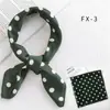 Bufanda de Seda Simulada Facetada para Primavera y Verano Bufanda Cuadrada Pequeña Bufanda Profesional de Azafata para Mujer Estilo Coreano Bufanda Decorativa Versátil para la Cabeza