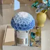 [En Stock] Nuevo Producto Cubo de Abrazo con Lazo Mediano Caja de Regalo con Flores Preservadas