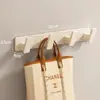 Gancho Adhesivo Fuerte Sin Perforaciones Cocina Baño Gancho para Colgar en la Pared Gancho para Colgar en la Pared Gancho para Colgar en la Pared para Ropa