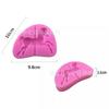 Molde de silicona líquida con patrón de carrusel, molde para pastel de fondant, para hornear E123
