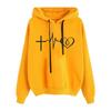 Suéter de manga larga con estampado de dibujos animados para mujer, sudadera con capucha holgada de comercio exterior europea y americana, informal, otoño e invierno, 2025