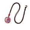 Collar con Colgante de Fantasma de Montaña de Cinabrio Unisex Llavero Año de esta Vida Colgante Marea Nacional Regalo para Pareja en stock