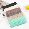 Faixa de Cabelo de Veludo Torcido Tricotado Inverno Novo Europeu e Americano Faixa de Cabeça Esportiva Com Forro Extra Proteção Contra Frio Acessórios de Cabelo Faixa de Cabelo