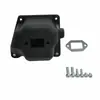 Adecuado para Silenciador Stihl Ms660 1122 140 0604 Ms660 066 Tubo de Escape Silenciador Ms660