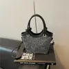 Textura de Alta Qualidade, Grande Capacidade, Novo Estilo Verão 2026, Tendência, Fashion, Simples, Versátil Bolsa de Ombro e Transversal